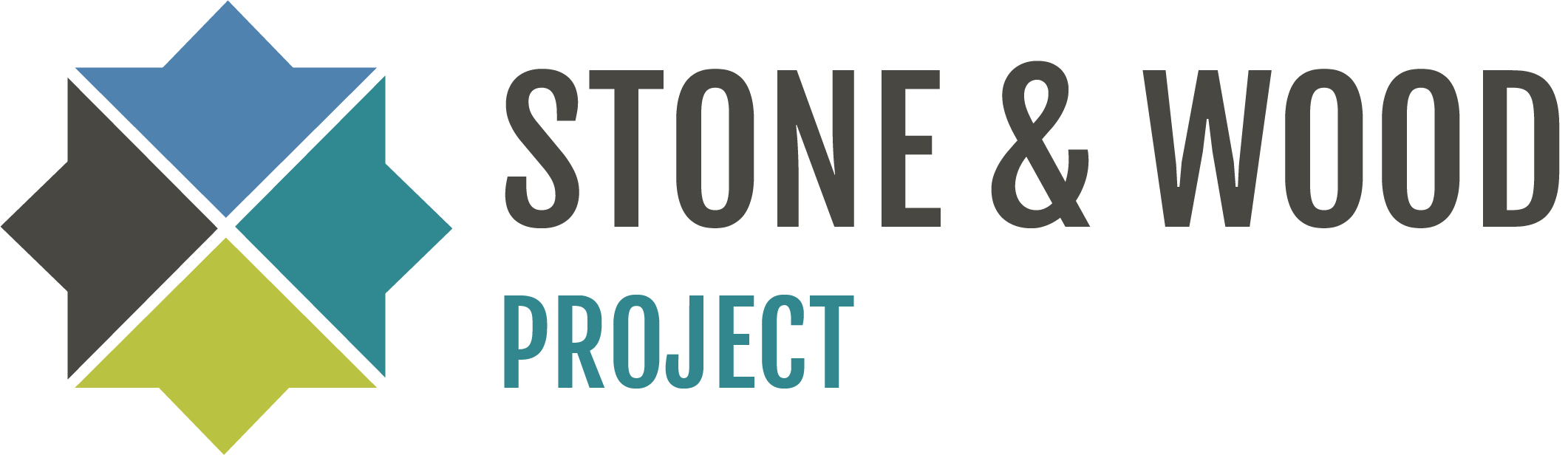 logo stone and wood project